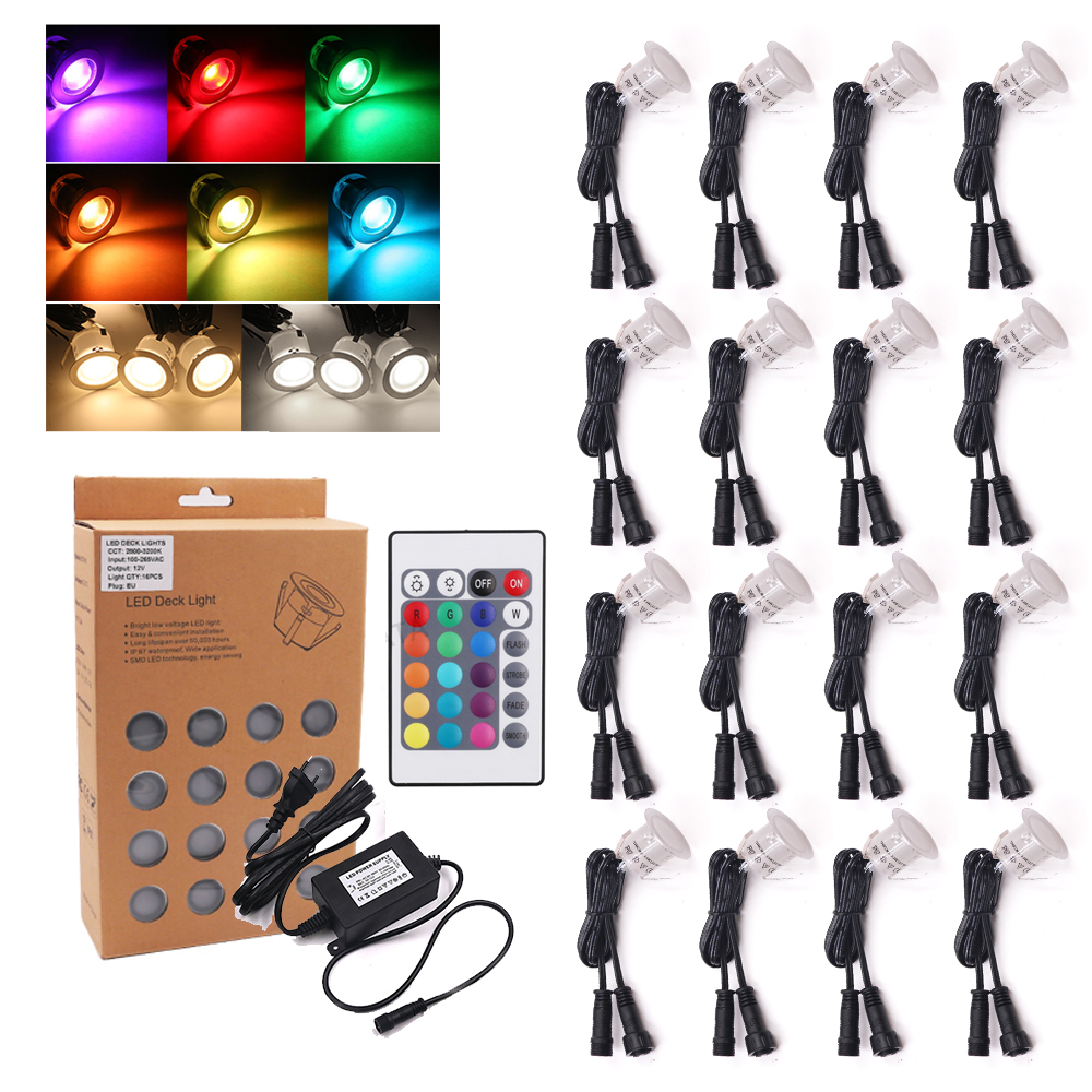 Candle Making Supplies Uk - DC12V RGB LED Deck Light IP67