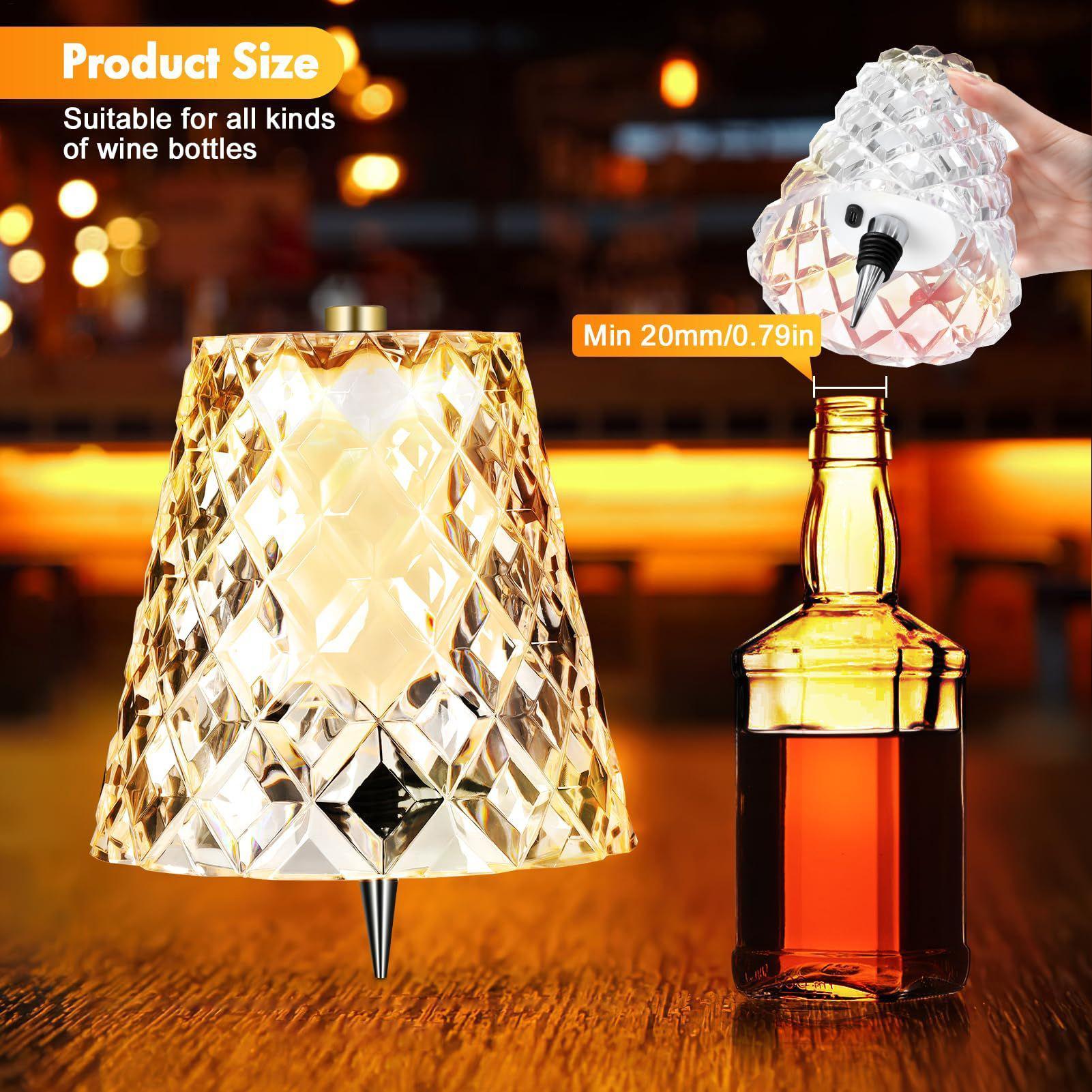 Wireless Bottle Lamp 3-Color T - Candle Making Supplies Uk บทวิจารณ์และราคา
