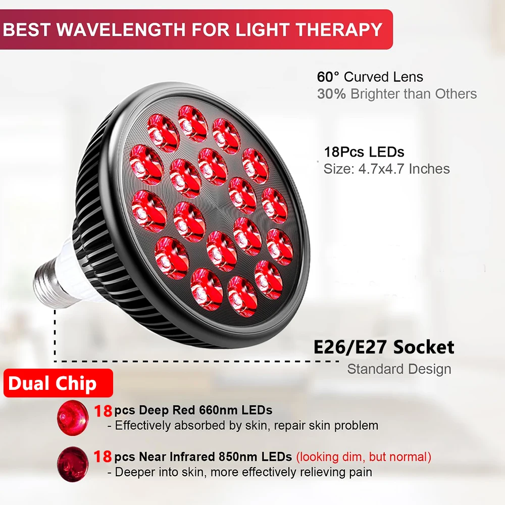 54W 660nm&850nm LED Red and In - Candle Making Supplies Uk บทวิจารณ์และราคา