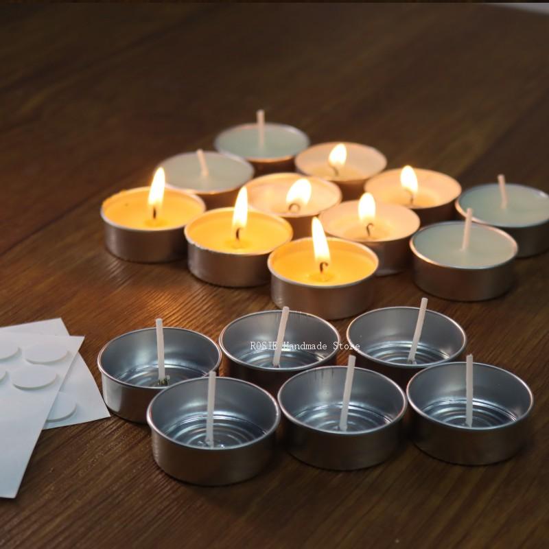 Empty Tea Wax Circular Aluminu - Candle Supplies Jars บทวิจารณ์และราคา