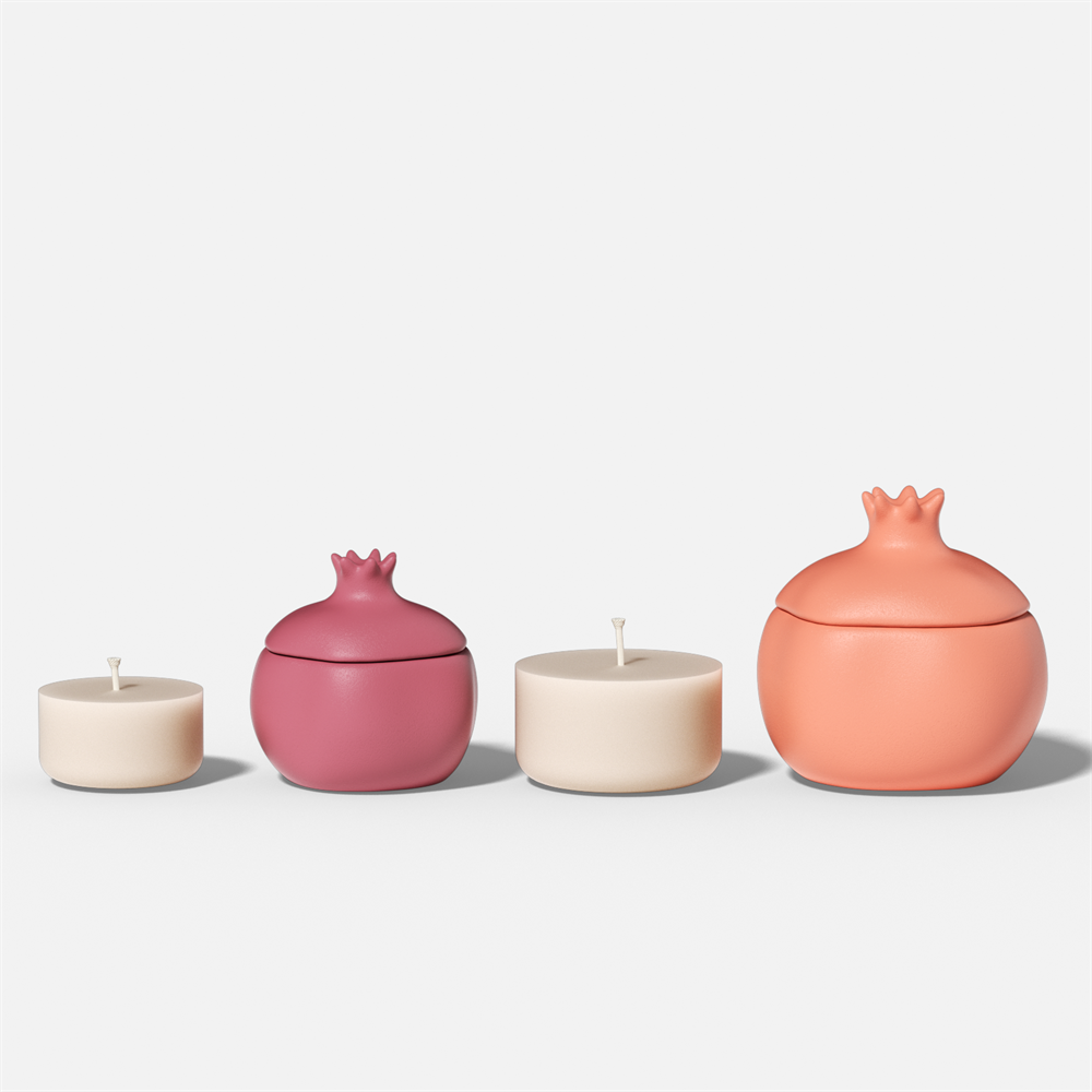 Nicole Pomegranate Concrete Ca - Candle Supplies Jars บทวิจารณ์และราคา