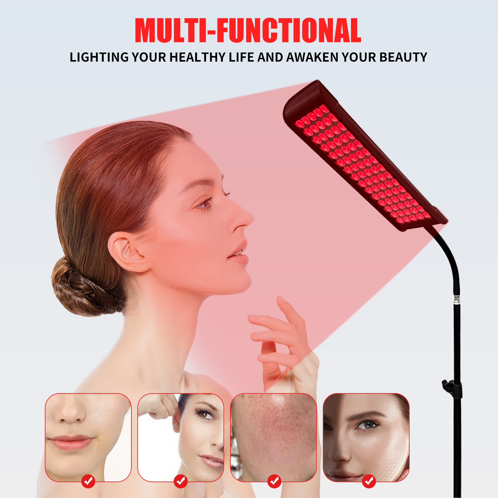 Red Light Therapy Panel Lamp L - Candle Making Supplies Uk บทวิจารณ์และราคา