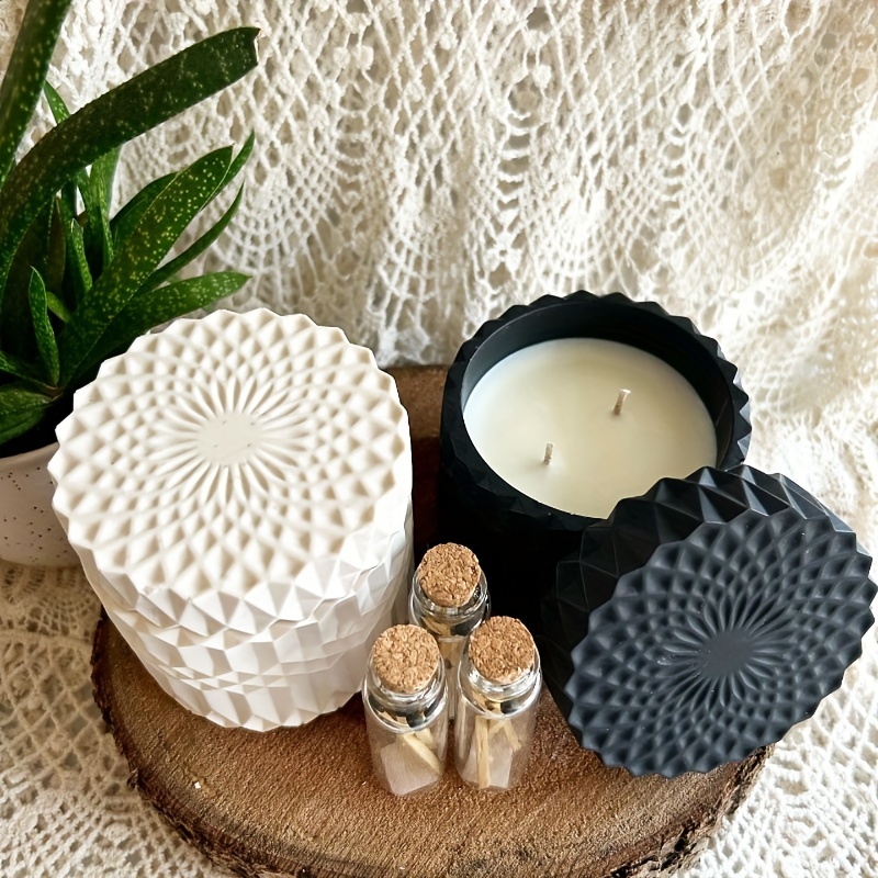 1set Ripple Candle Cup Resin M - Candle Supplies Jars บทวิจารณ์และราคา