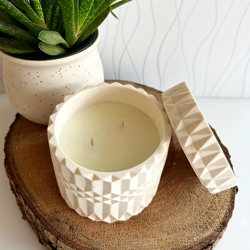 1set Ripple Candle Cup Resin M - Candle Supplies Jars บทวิจารณ์และราคา