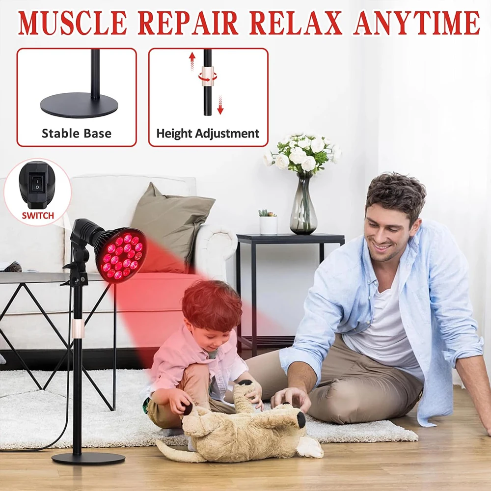 Red Light Therapy Lamp 54W 660 - Candle Making Supplies Uk บทวิจารณ์และราคา