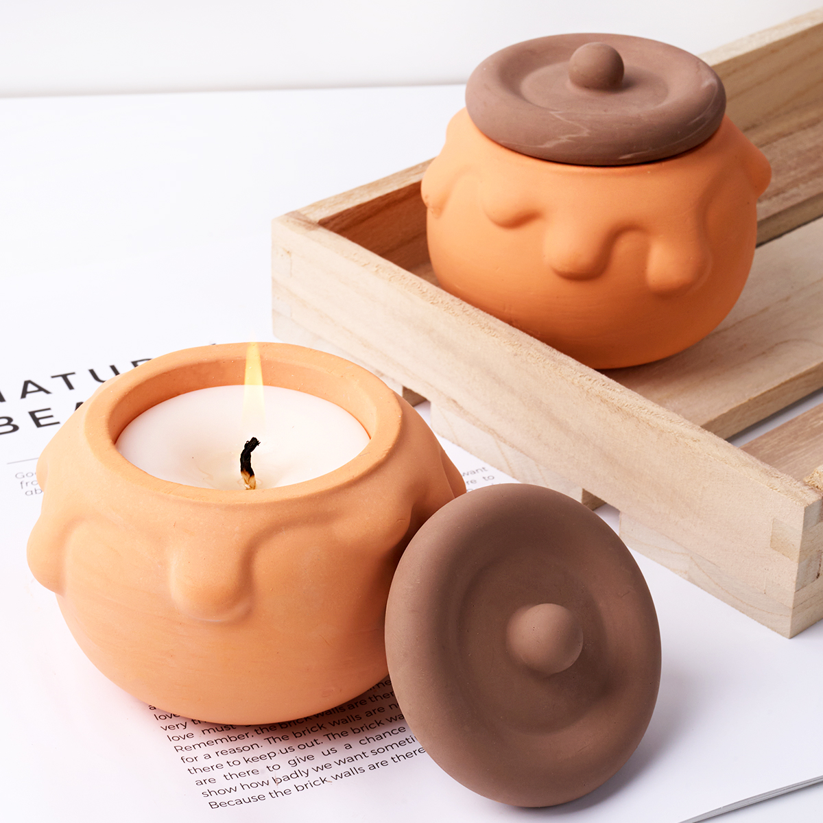 3D Honey Candle Jar Silicone M - Candle Supplies Jars บทวิจารณ์และราคา