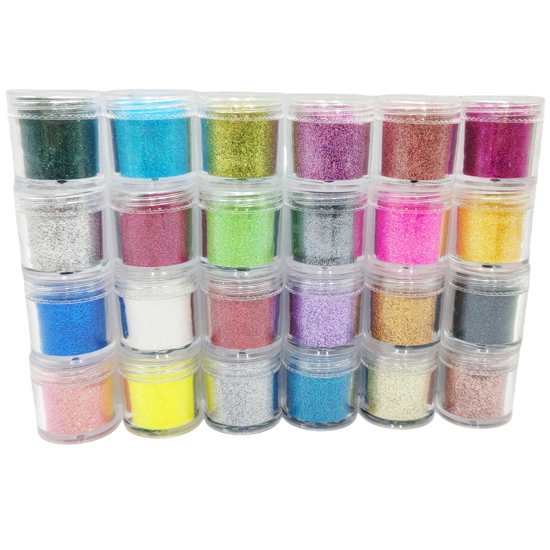 24-Color Cosmetic Iridescent H - Candle Supplies Jars บทวิจารณ์และราคา