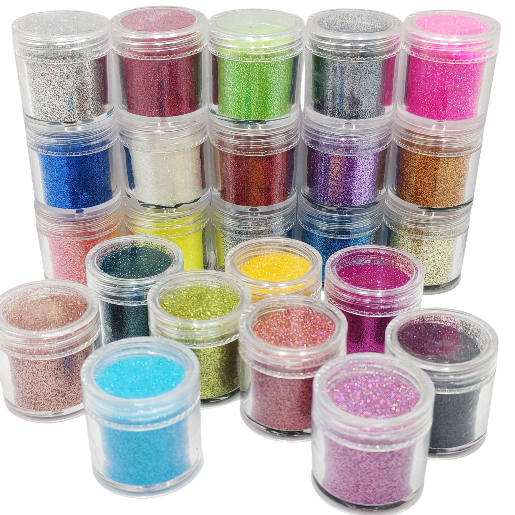 24-Color Cosmetic Iridescent H - Candle Supplies Jars บทวิจารณ์และราคา