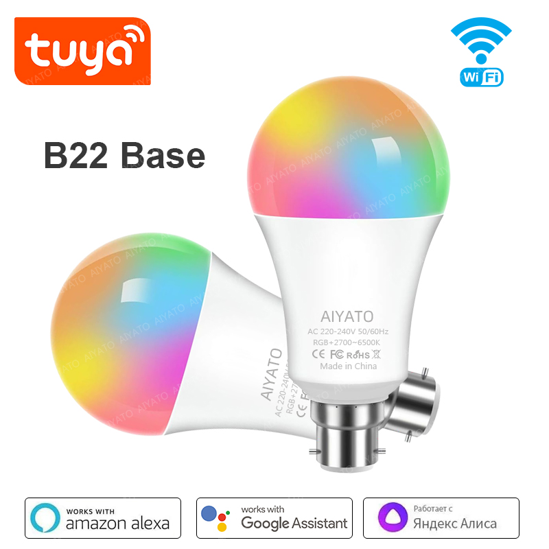 B22 Base UK TUYA Wifi Smart Bu - Candle Making Supplies Uk บทวิจารณ์และราคา